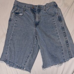 Forever 21 Distressed Denim Shorts